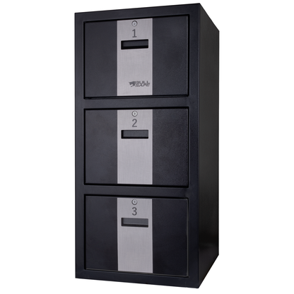 Archivero de 2 Gavetas más Caja Fuerte
