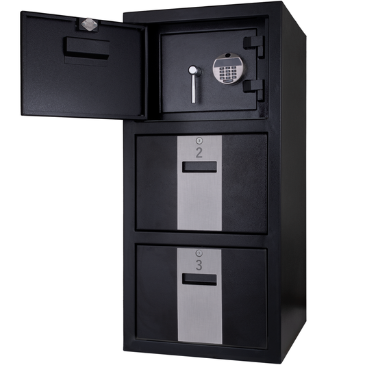 Archivero de 2 Gavetas más Caja Fuerte
